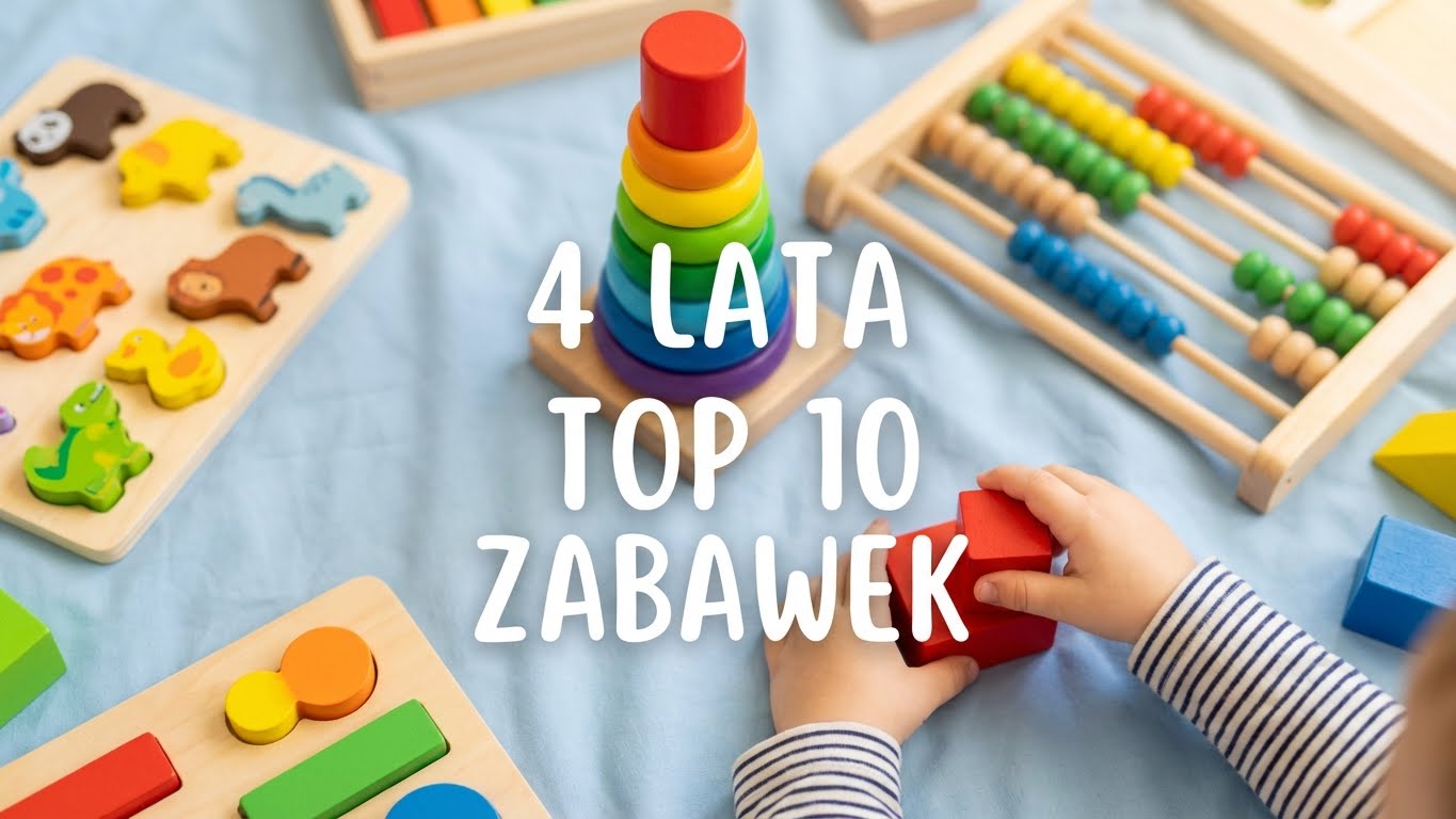 Top 10 Zabawek Edukacyjnych dla 4-Latka: Rozwój przez Zabawę przed Przedszkolem