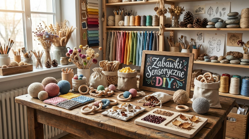 Zabawki sensoryczne DIY: Proste pomysły dla rodziców, które możesz stworzyć w domu
