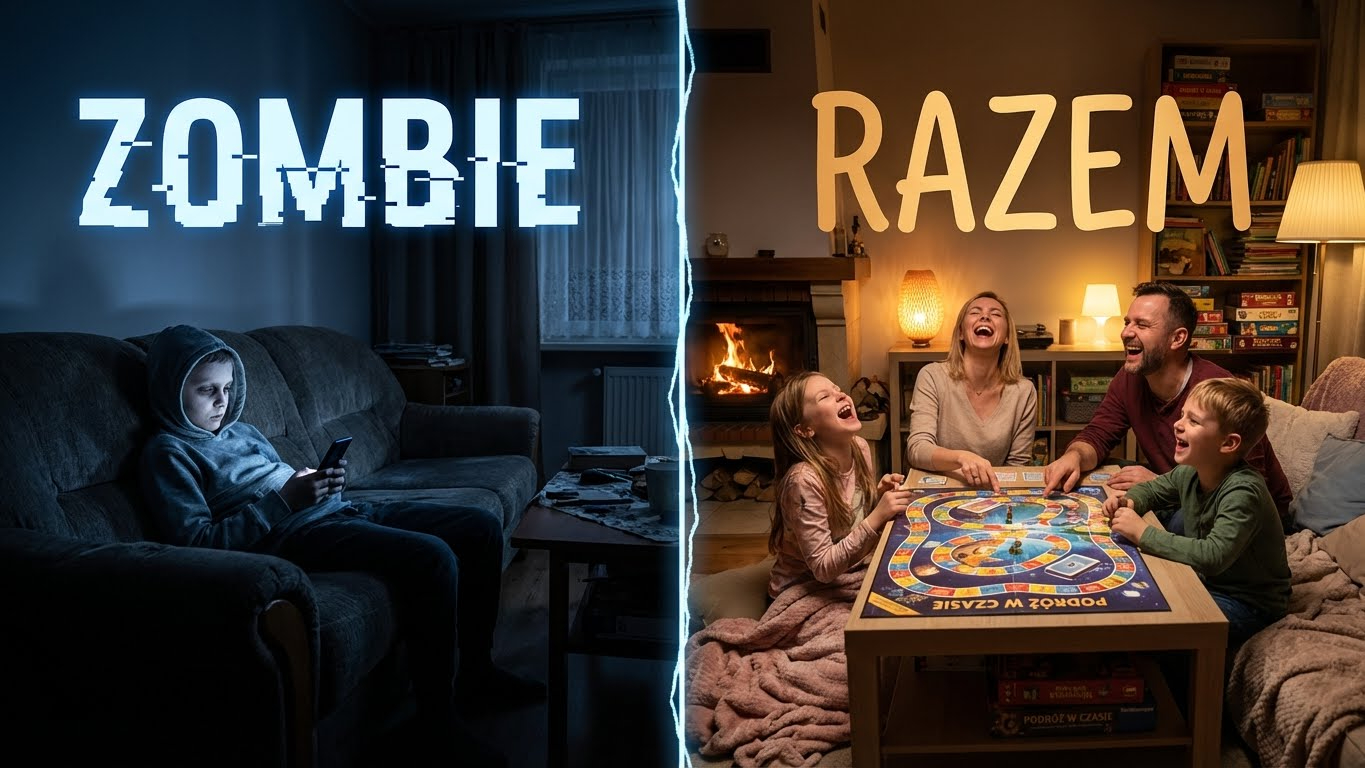 Tablet vs Planszówka: Jak bez walki odciągnąć dziecko od ekranu w Święta?