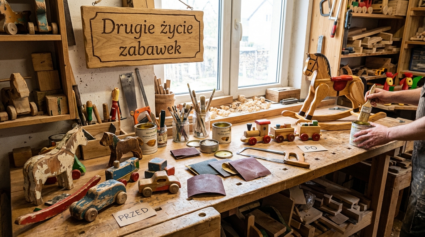 Drugie życie zabawek: Jak naprawiać i odnawiać ulubione zabawki?